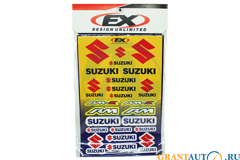 Наклейка SUZUKI 49х33см фотография №1