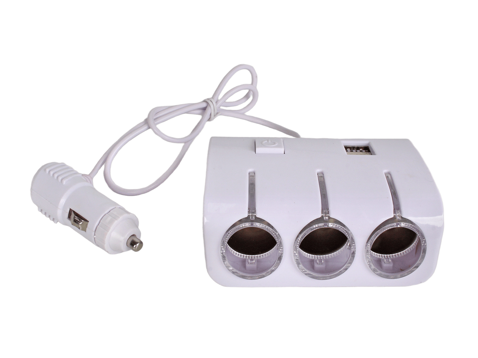 Разветвитель 4 гнезда 2 USB 12/24В 1000А фотография №1