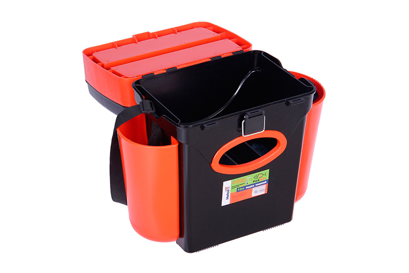 Ящик зимний Helios FishBox 10л оранжевый фотография №3