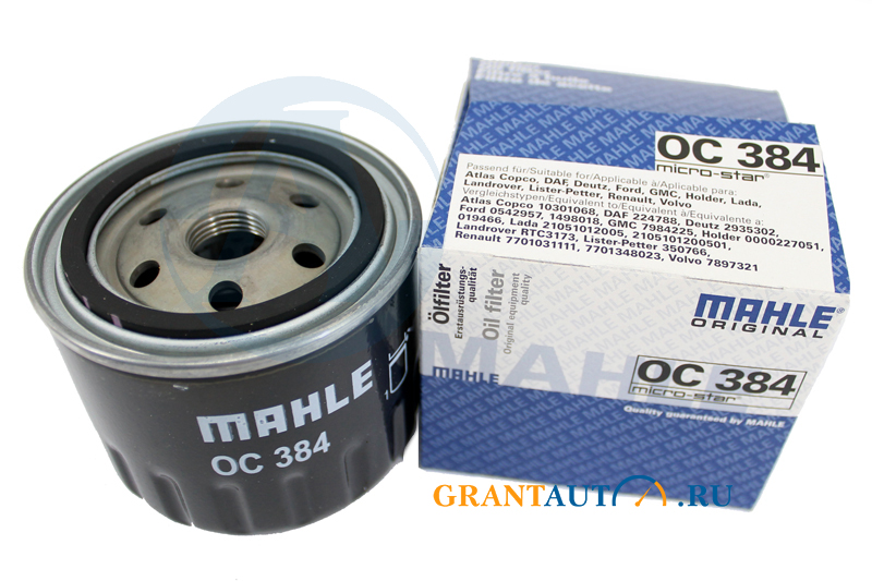 Фильтр масляный ВАЗ-2105 08 MAHLE фотография №2