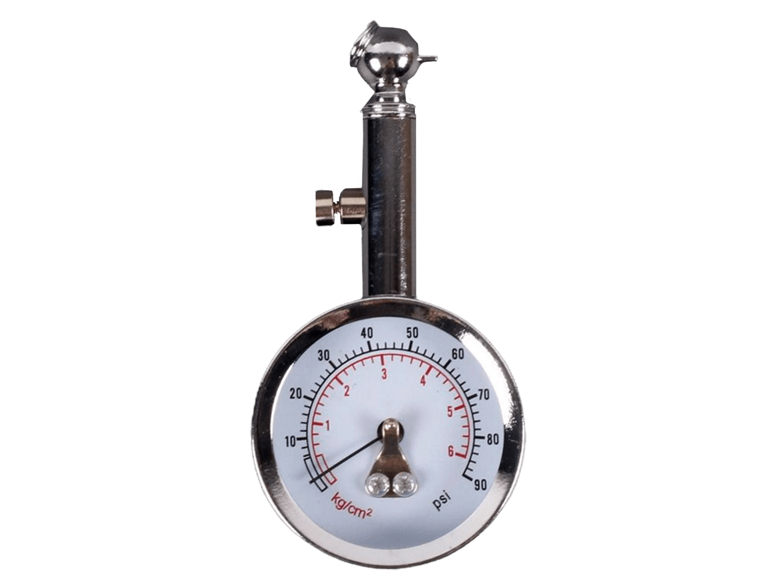 Манометр для проверки давления в шинах 0-6 Bar ROCKFORCE фотография №1