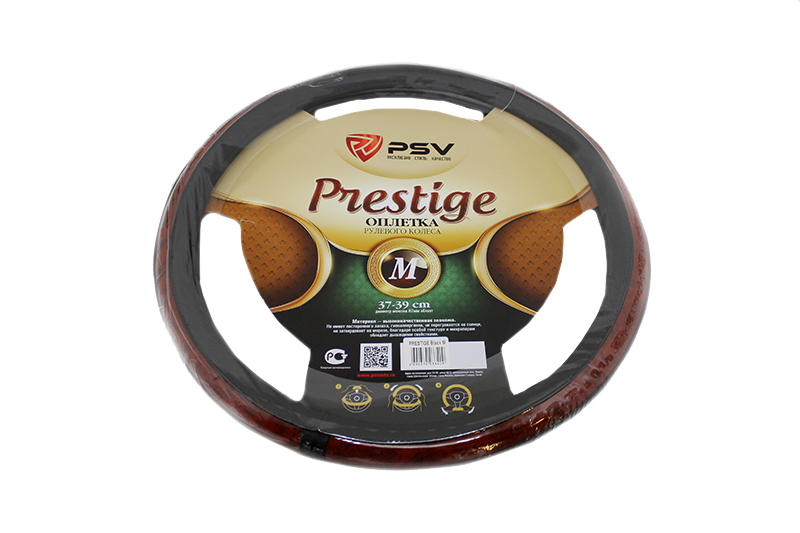 Оплетка на руль PSV PRESTIGE Fiber черный М фотография №1