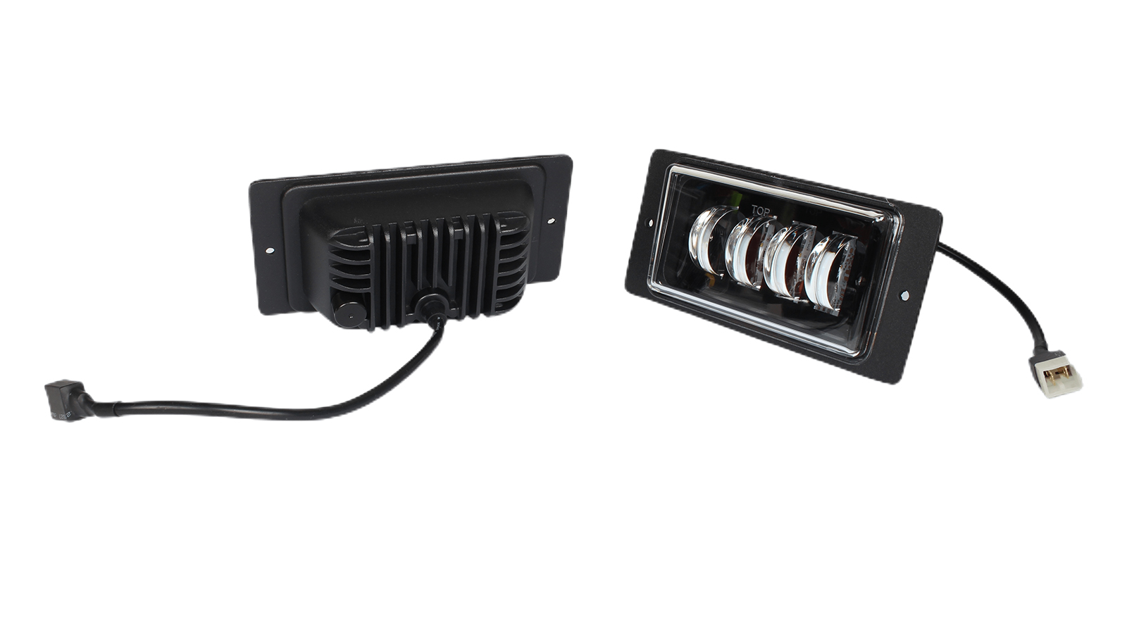 Фара противотуманная ВАЗ-2110 белая диодная комплект 2 штуки фотография №2