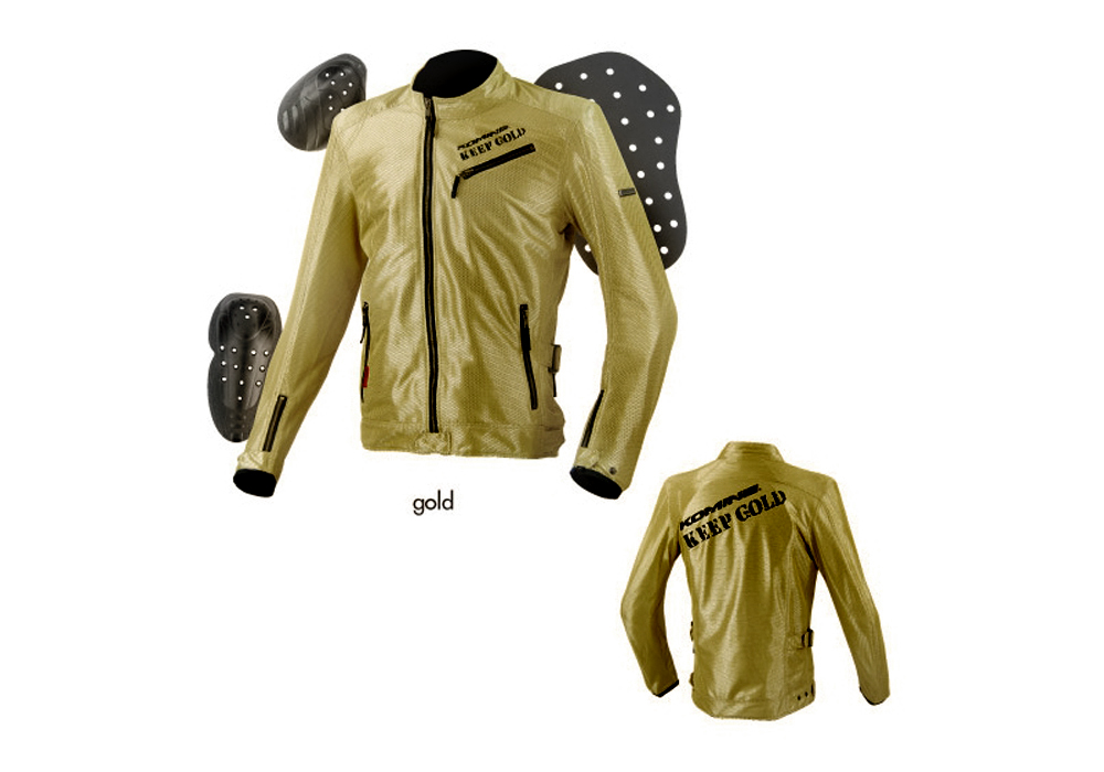 Куртка Komine JK-048 Keep gold хаки M фотография №1