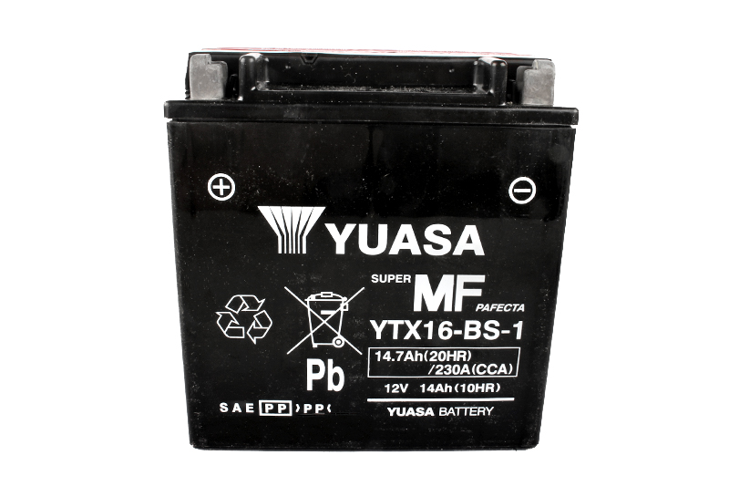 Мотоаккумулятор YUASA YTX16-BS-1 фотография №3