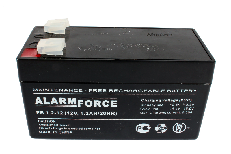 Промышленная аккумуляторная батарея ALARM FORSE FB 1.2-12 фотография №1