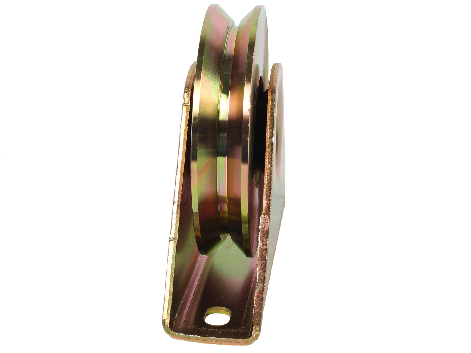 Ролик подъемный желоб 100мм фотография №3