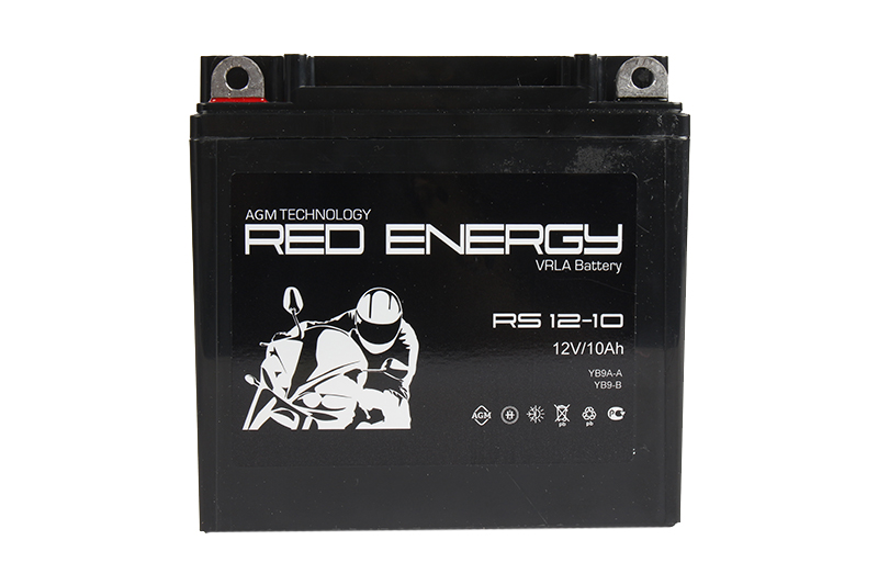 Аккумулятор мотоциклетный Red Energy RS 1210 YB9A-A 6СТ10 фотография №1