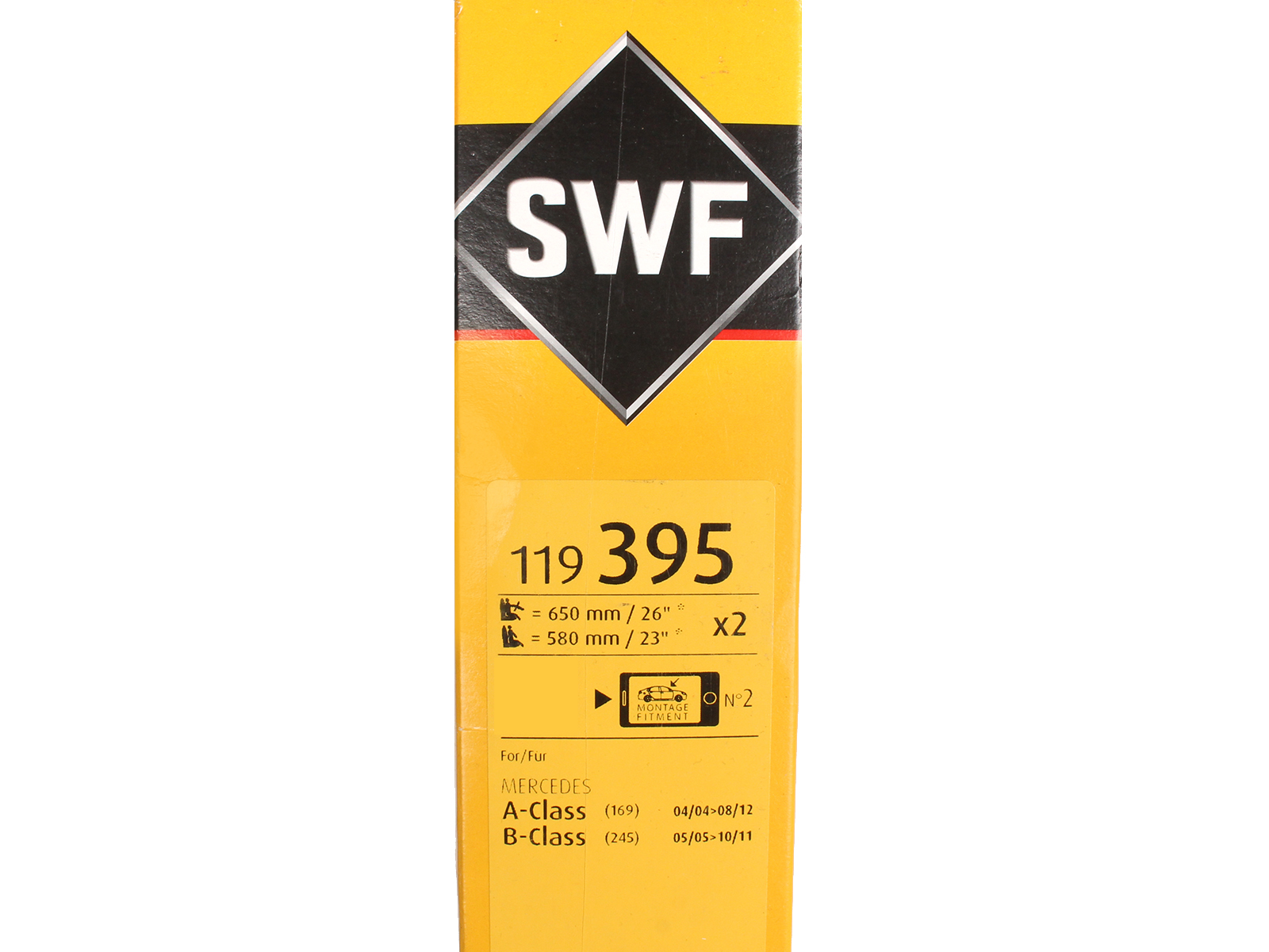 Щетка стеклоочистителя SWF 119395 комплект фотография №5