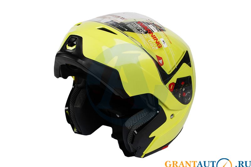 Шлем GSB G-339 флуоресцентный желтый XL фотография №2