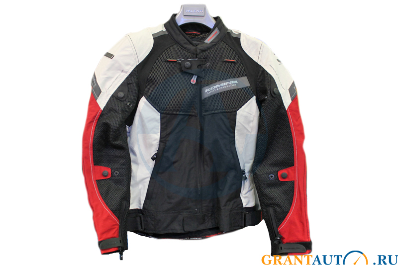 Куртка Komine JK-079 черно-красная S фотография №1