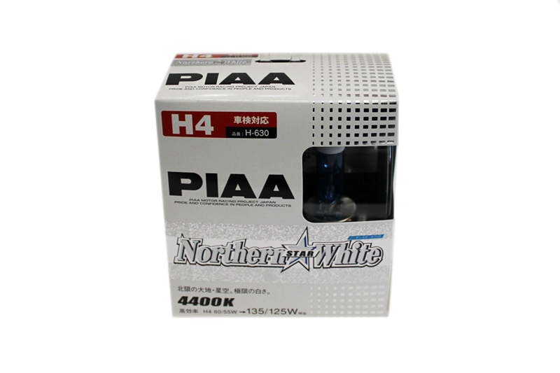 Лампа 12Vx60/55W H4 PIAA Northern Star White комплект фотография №1