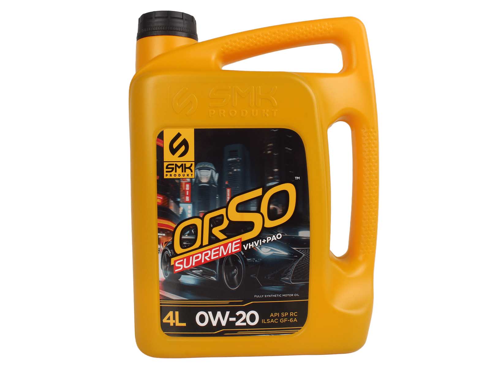 Масло моторное ORSO SUPREME 0W20 4л фотография №1