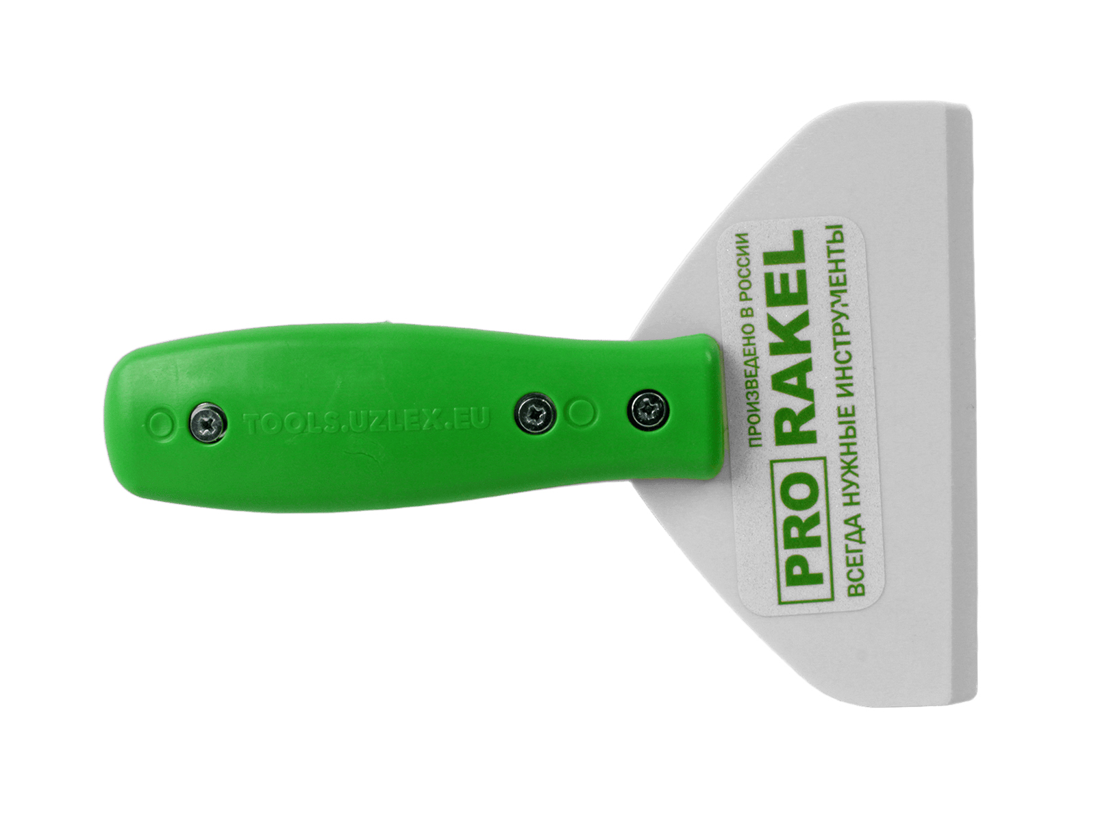 Скребок пластиковый с рукояткой, ширина 100мм фотография №1