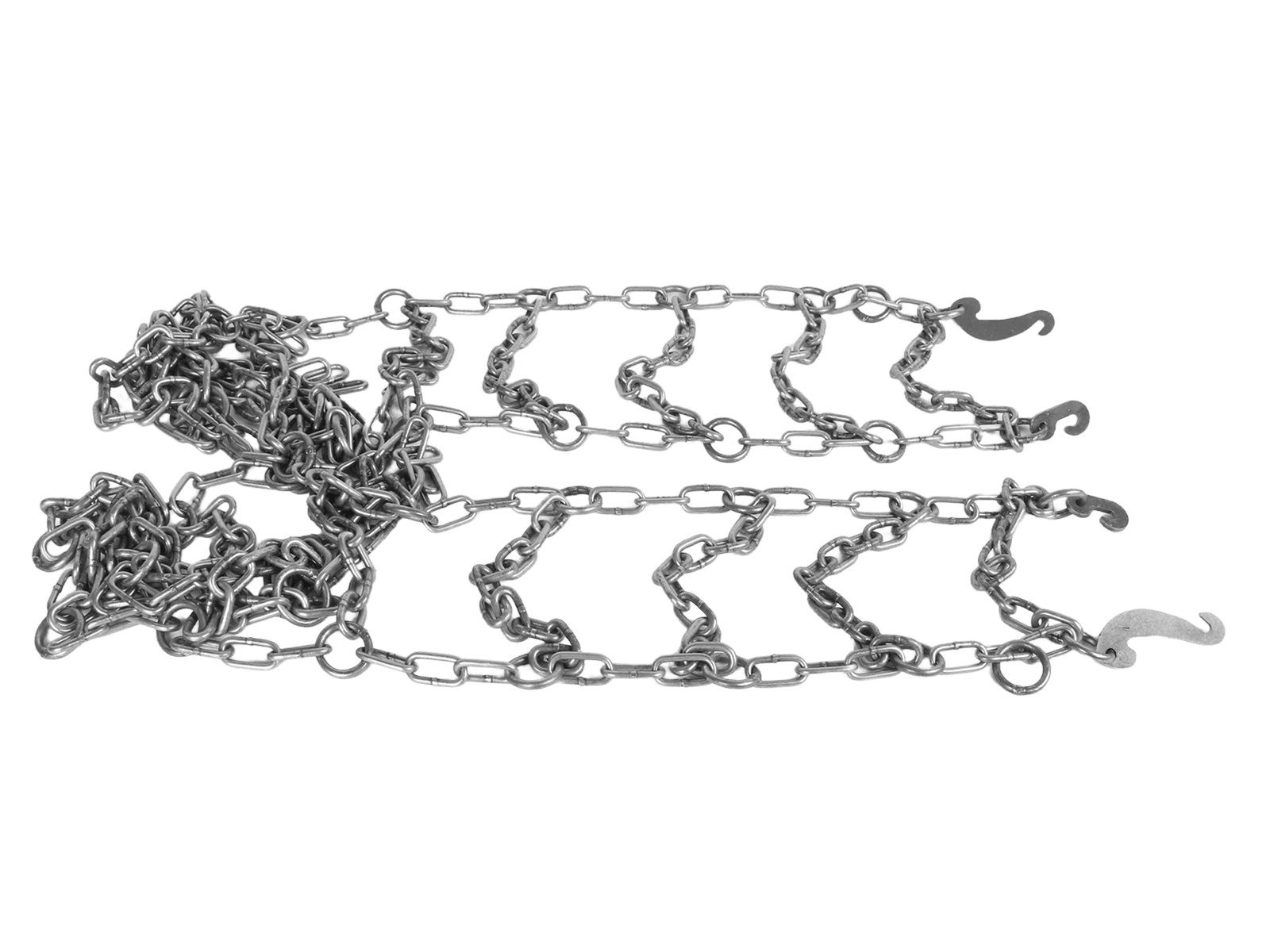 Цепь противоскольжения усиленная d-6мм R16 265/70 для джипа (тип лесенка) 2 штуки фотография №2