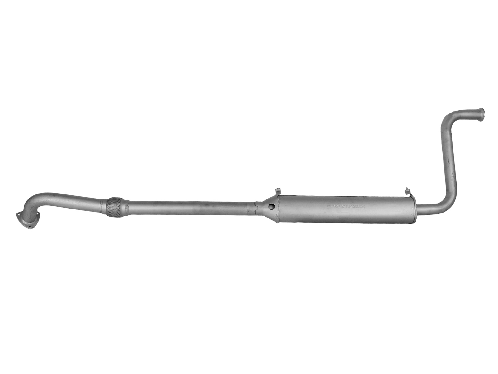 Резонатор ВАЗ-2114, 2115 с виброкомпенсатором РОБОЛА фотография №1