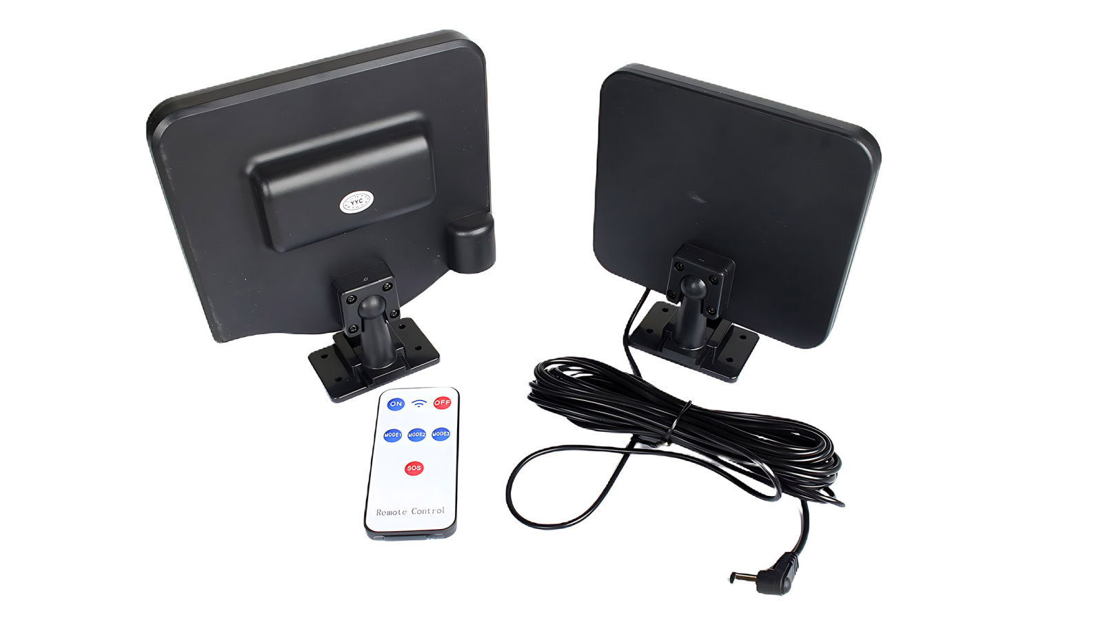 Светильник уличный на солнечных батареях с ПДУ АКБ 781-4 комплект фотография №3