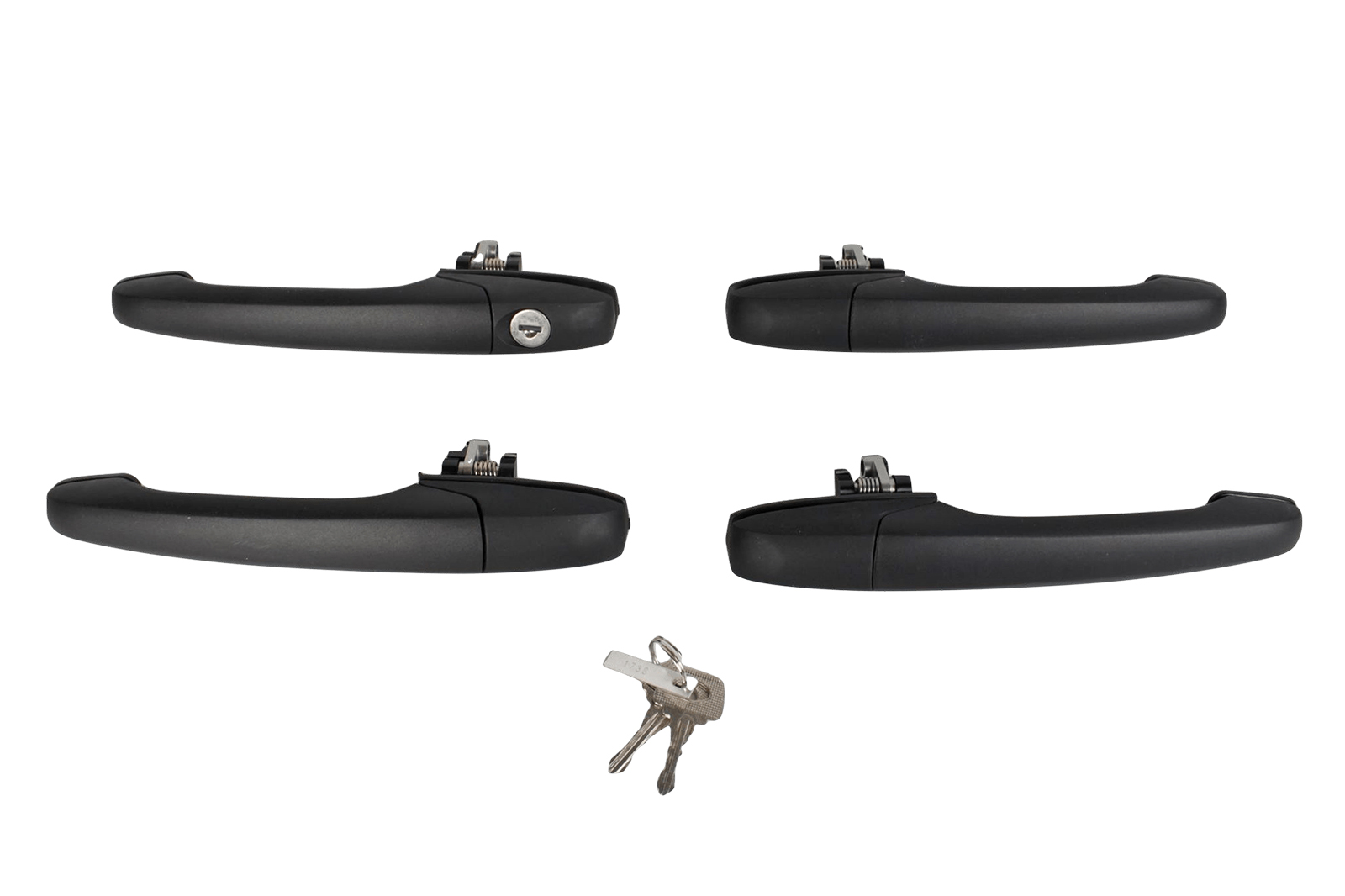 Ручка ВАЗ-2109, 14, 15 наружная комплект Н/О АВ-1 2 ключа фотография №1