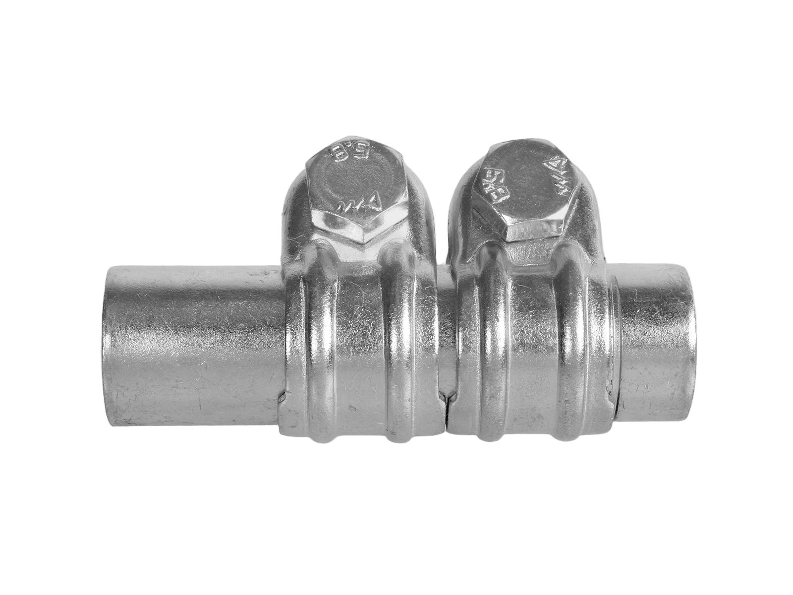 Втулка ВАЗ-2101 тяги рулевой регулировочная в сборе хомутами фотография №1