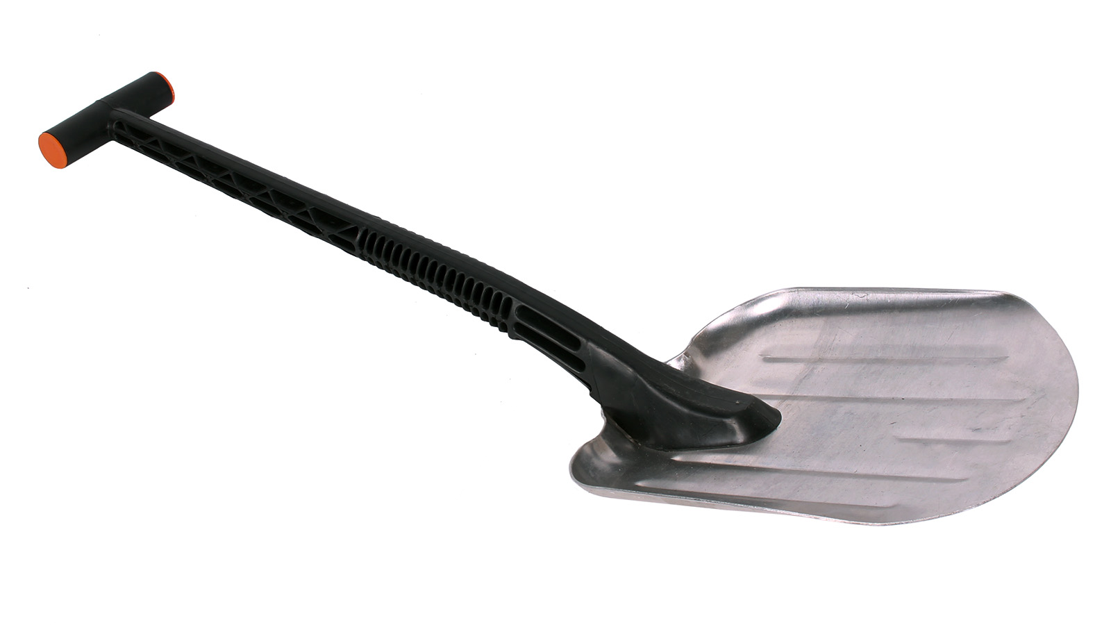 Лопатка алюминиевая 205x280x710мм пластиковая ручка № 21 фотография №2