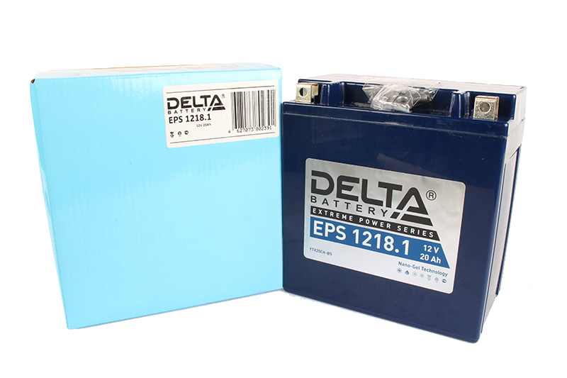 Аккумуляторная батарея DELTA EPS 1218.1 6СТ20 фотография №2
