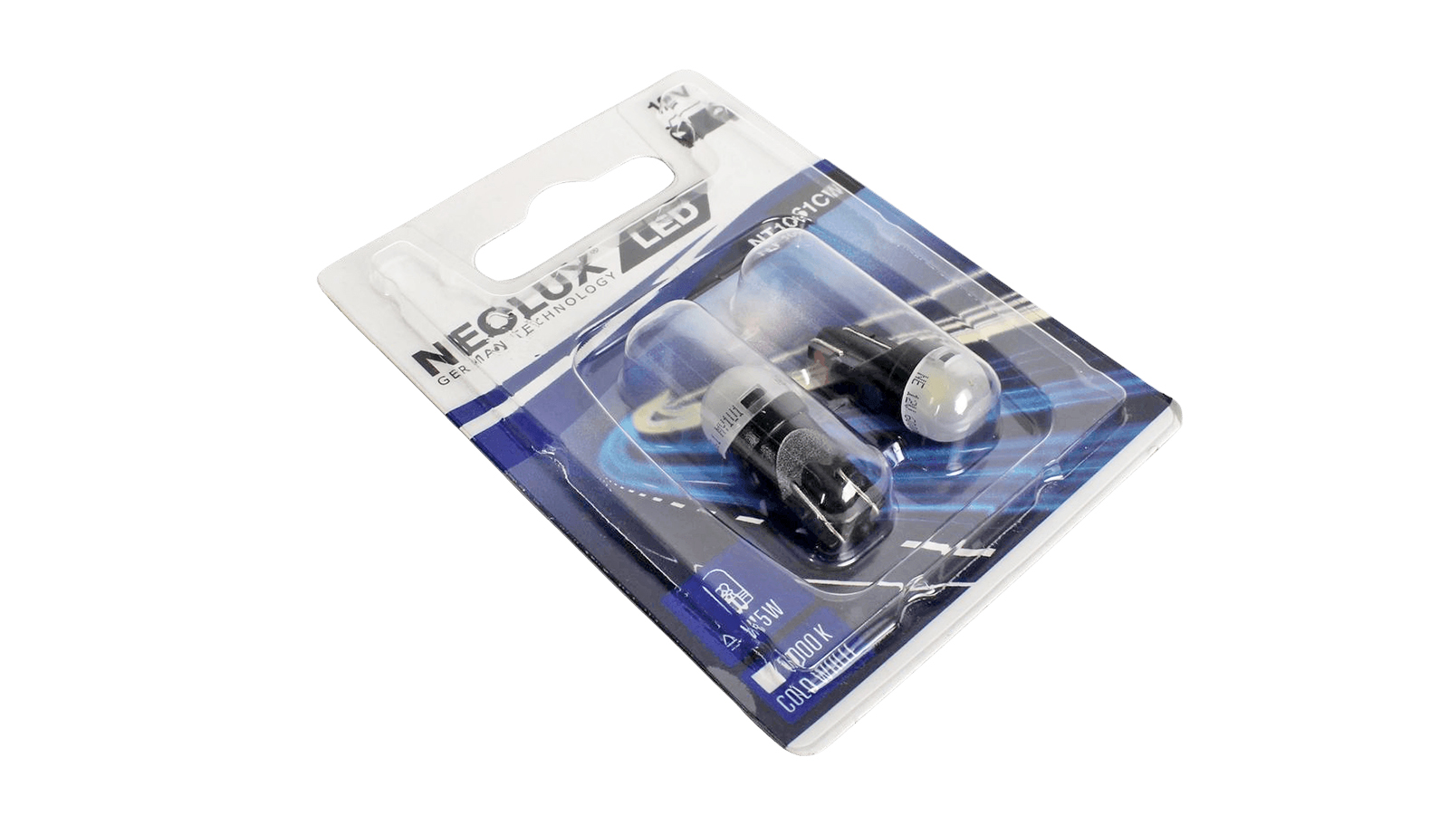 Лампа W5W 12V NEOLUX NT1061CW-02B LED 6000K фотография №2