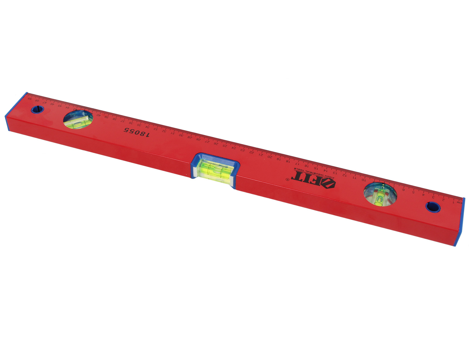 Уровень FIT 3 глазка линейка красный 500мм фотография №3