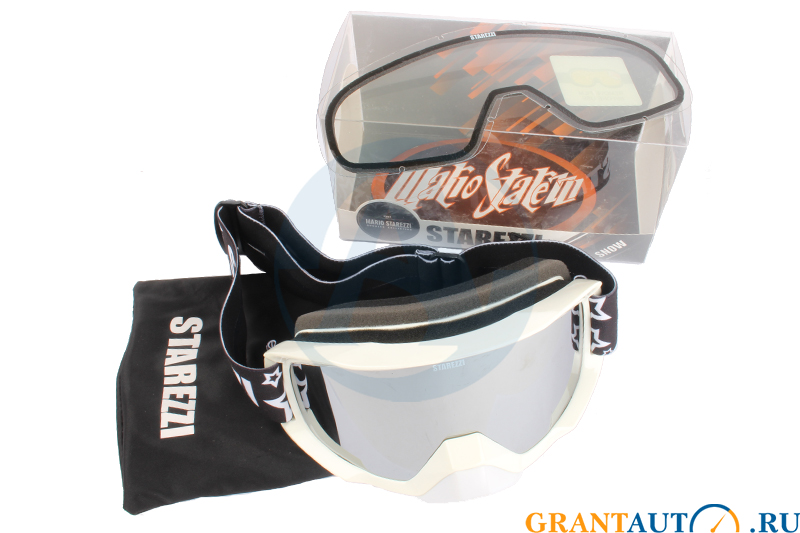 Очки кроссовые STAREZZI GOGGLES SHOW WHITE 186-902 фотография №1