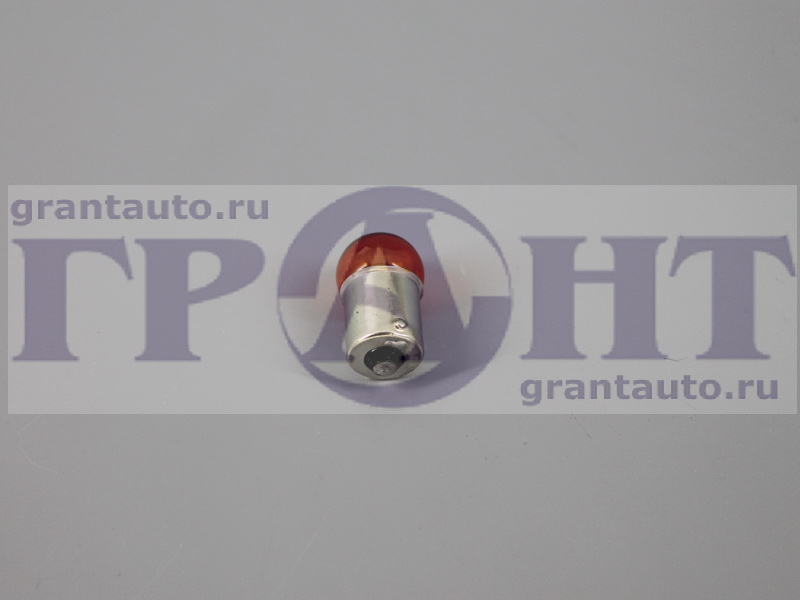 Лампа 12V10W с цоколем белая/оранжевая фотография №1