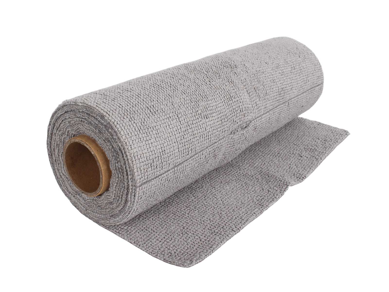 Салфетка микрофибра в рулоне серая 25х25см 20 штук фотография №2