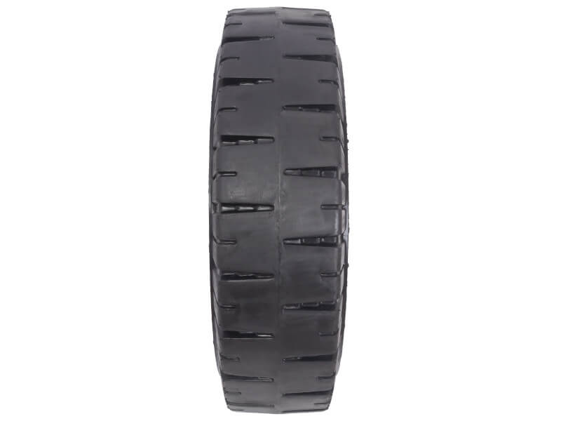 Шина цельнолитая (суперэластик) 6.00-9 Rubber Wheels Standard (с буртом) фотография №3