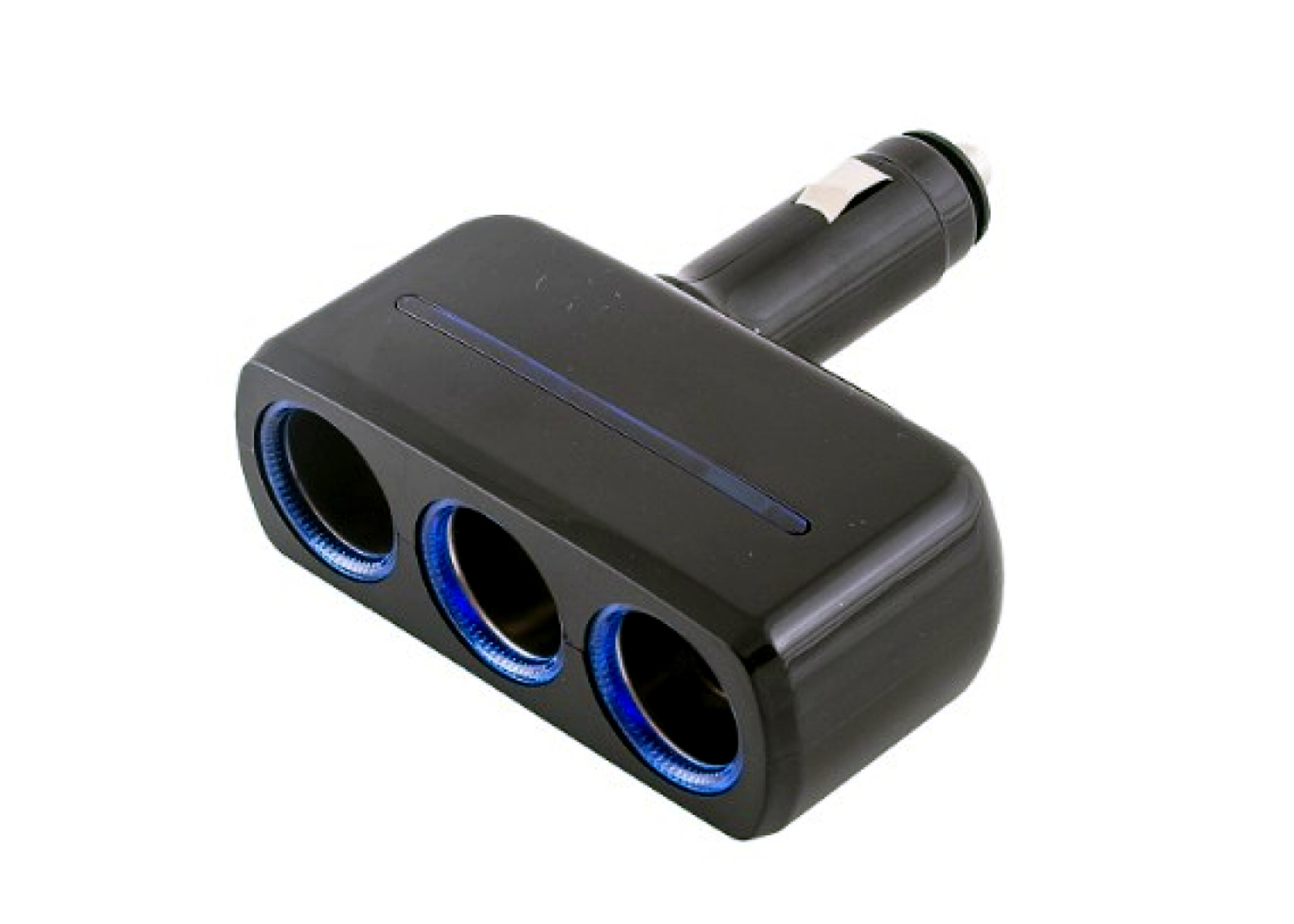 Разветвитель прикуривателя SKYWAY черный 10А фотография №1