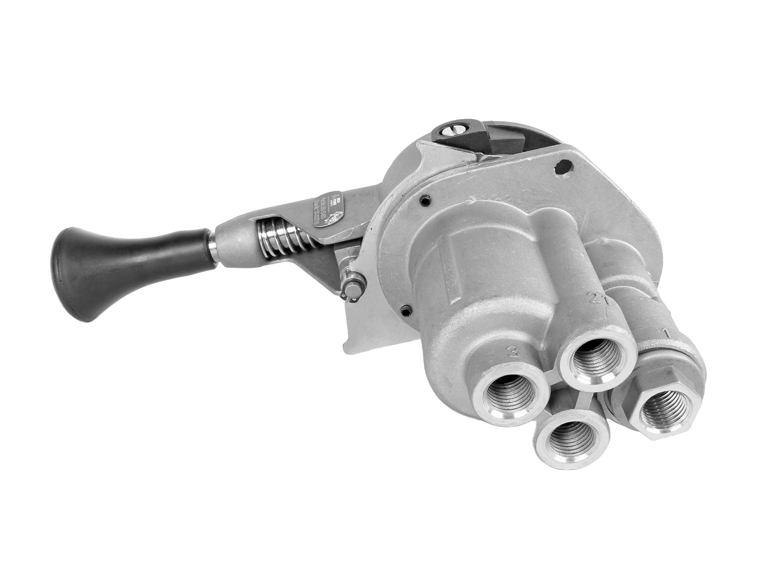 Кран ЗИЛ КАМАЗ МАЗ стояночного тормоза 4-х выводной MEGAPOWER 350-15-003 фотография №3