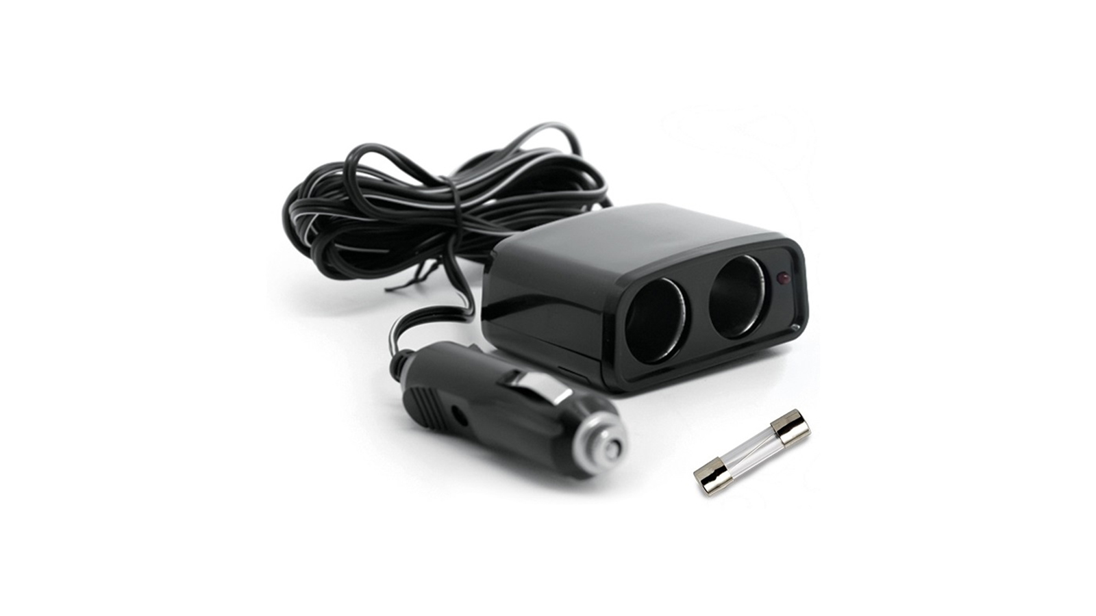 Разветвитель прикуривателя AVS 12В/24В на 2 выхода CS201 фотография №1