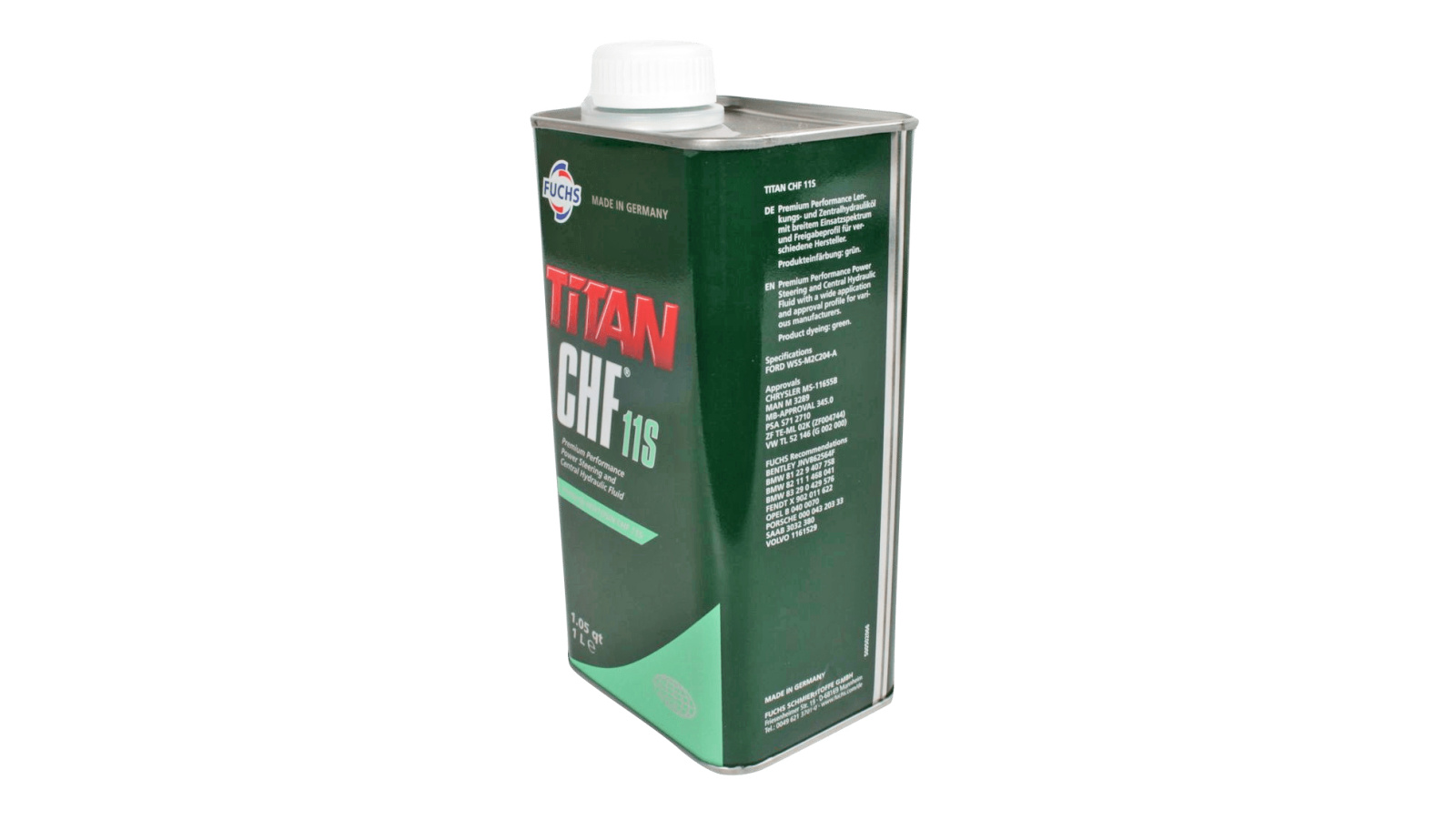 Жидкость гидроусилителя руля TITAN 1л CHF 11S фотография №2