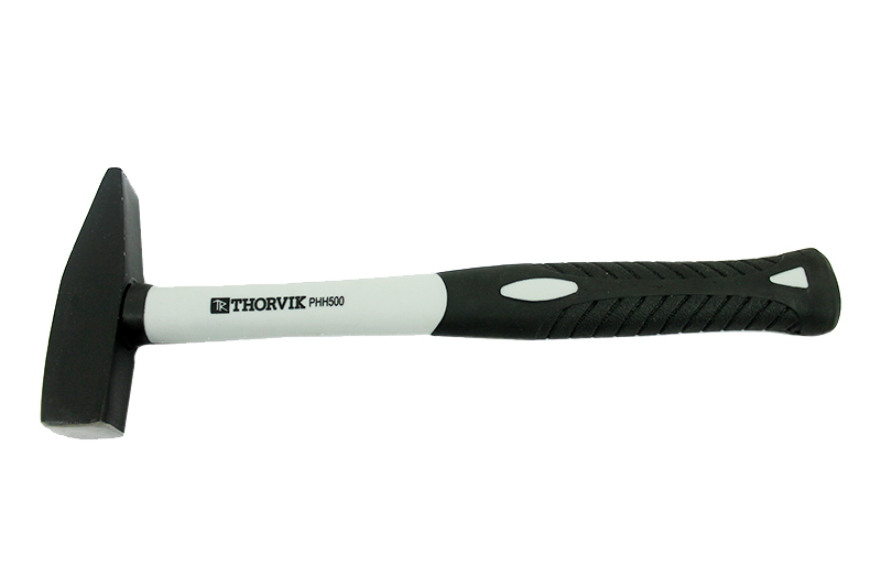 Молоток слесарный THORVIK с фиберглассовой рукояткой 500 гр фотография №1