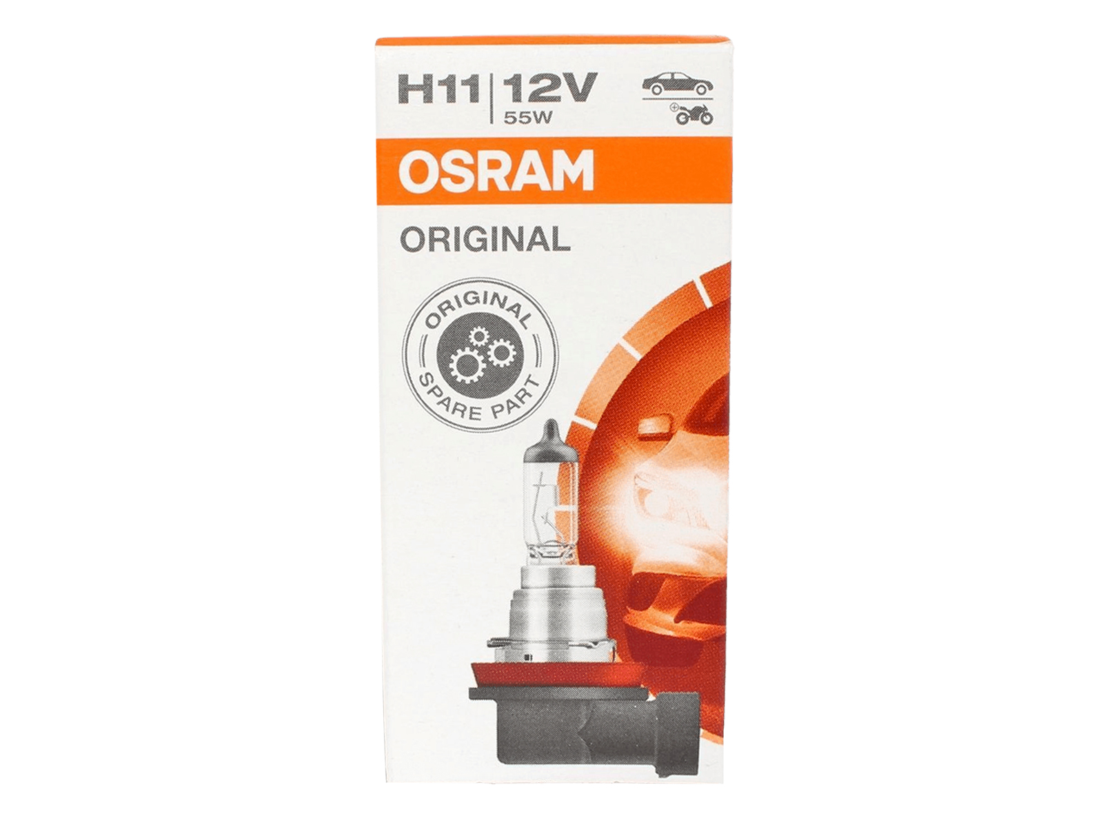 Лампа 12Vx55W H11 OSRAM фотография №5