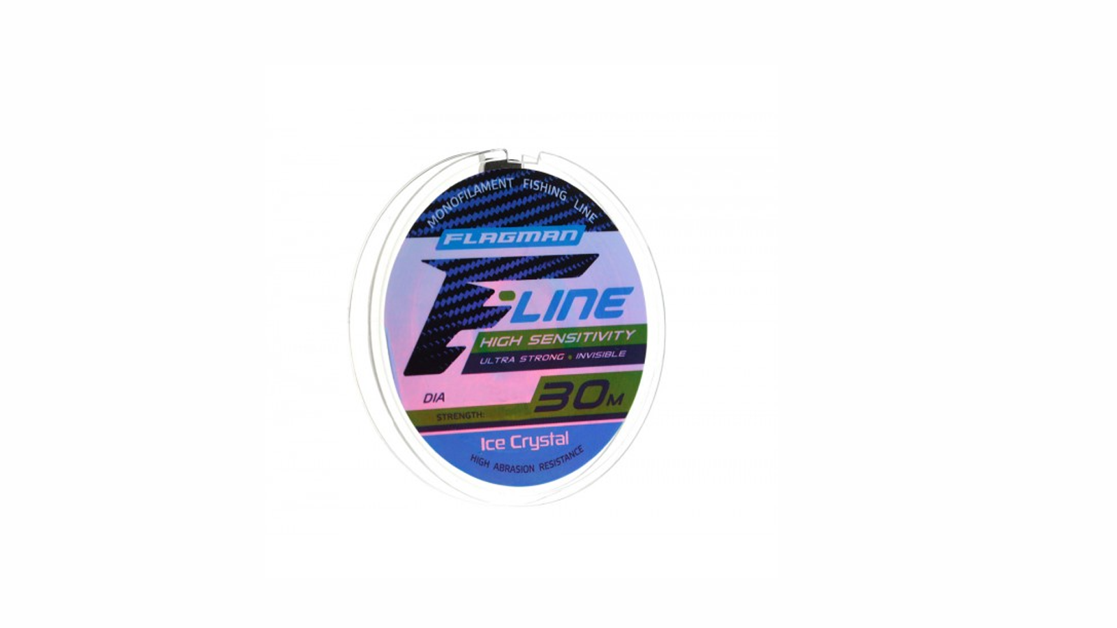 Леска FLAGMAN F-Line Ice Crystal 30м 0,16мм