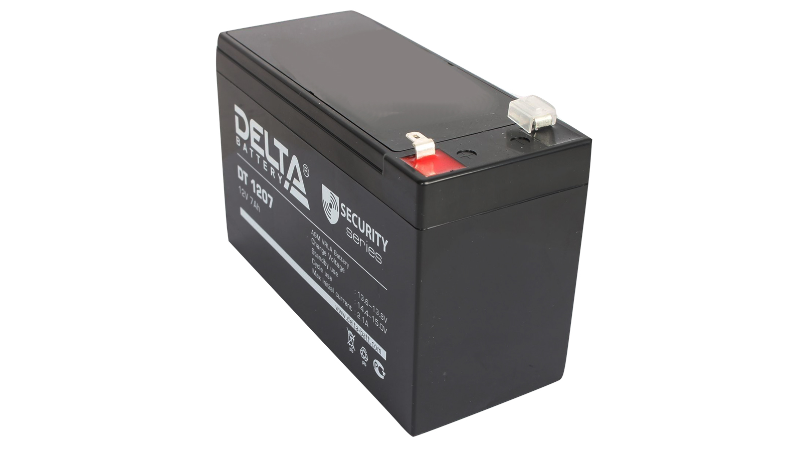 Аккумуляторная батарея DELTA DT 1207 6СТ7 фотография №2