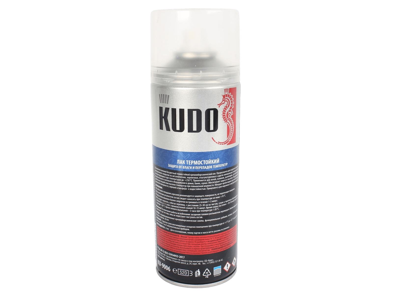 Лак KUDO термостойкий 520мл фотография №3