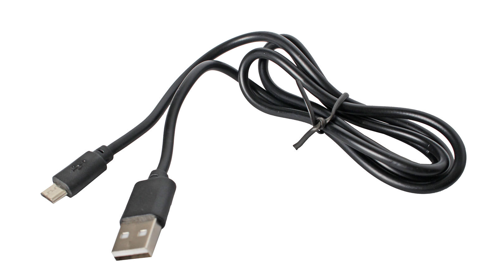Кабель зарядный USB Micro-USB черный 1м G5018 фотография №1