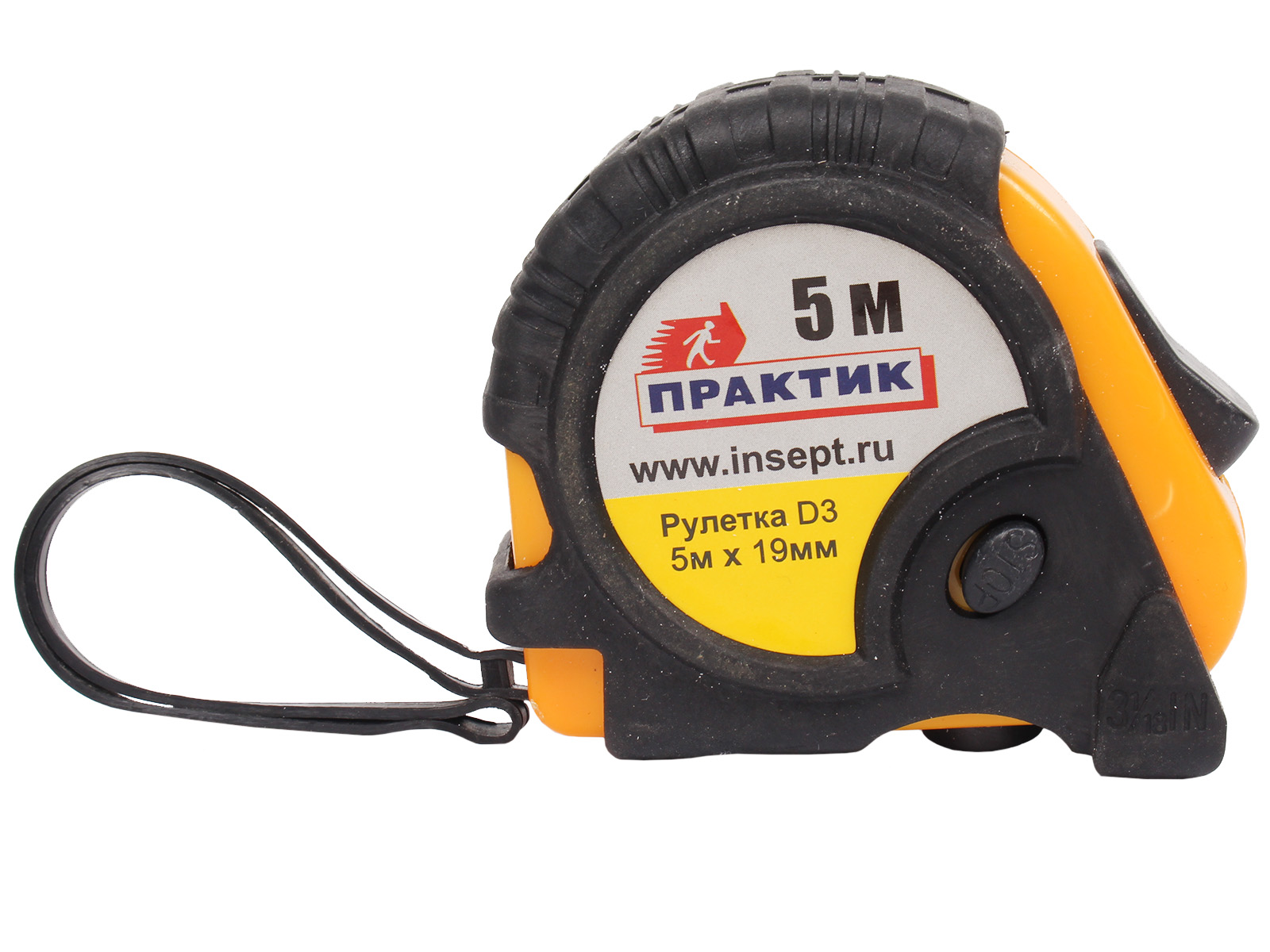 Рулетка 5м 19мм ПРАКТИК фотография №1
