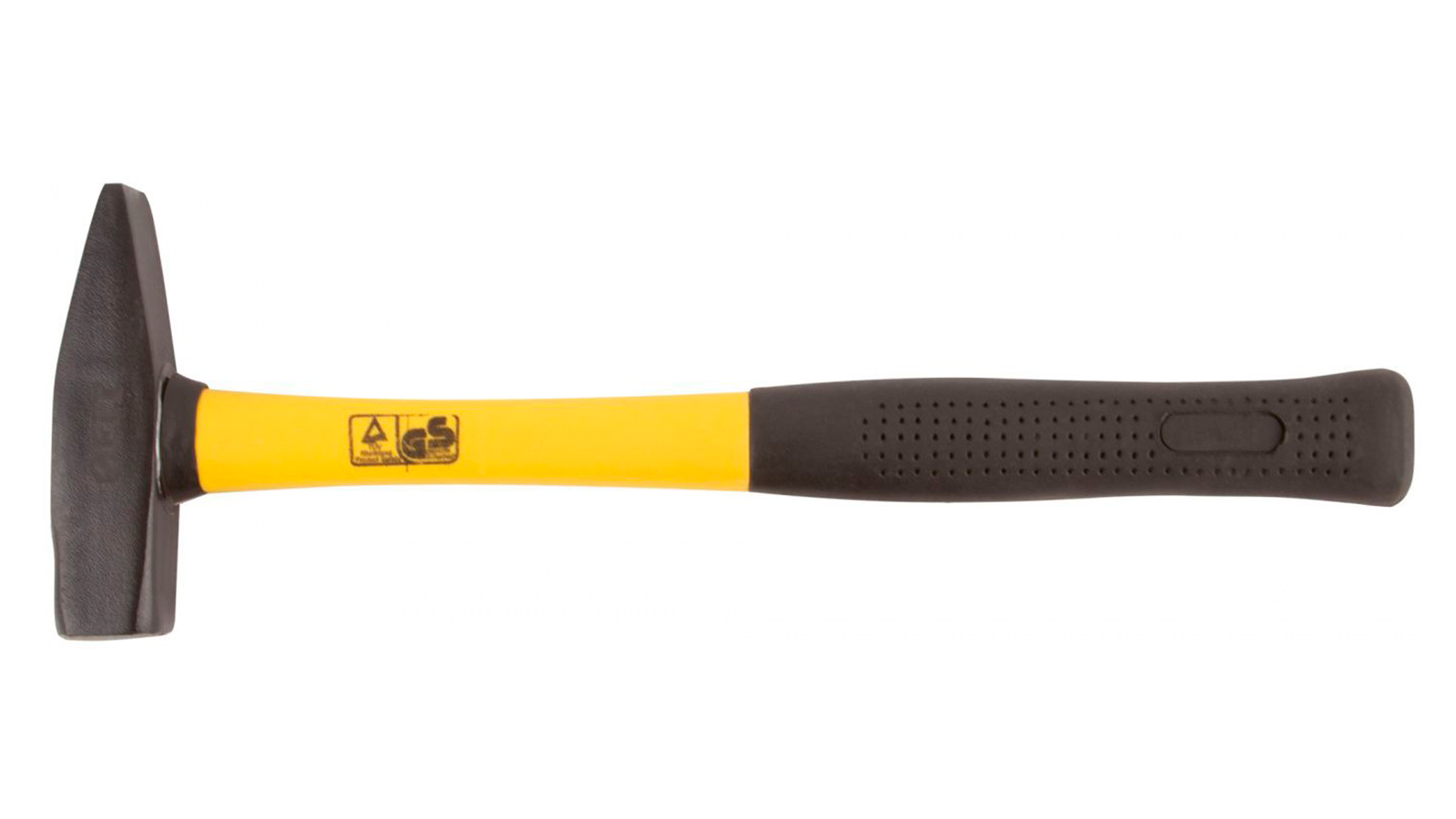 Молоток слесарный FIT с фиберглассовой рукояткой 500 гр фотография №1