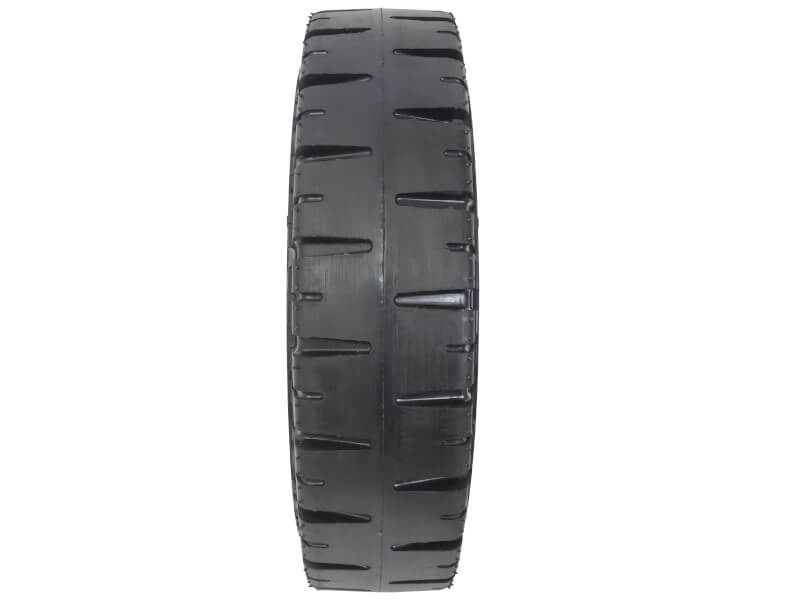 Шина цельнолитая (суперэластик) 5.00-8 Rubber Wheels Standard (с буртом) фотография №3