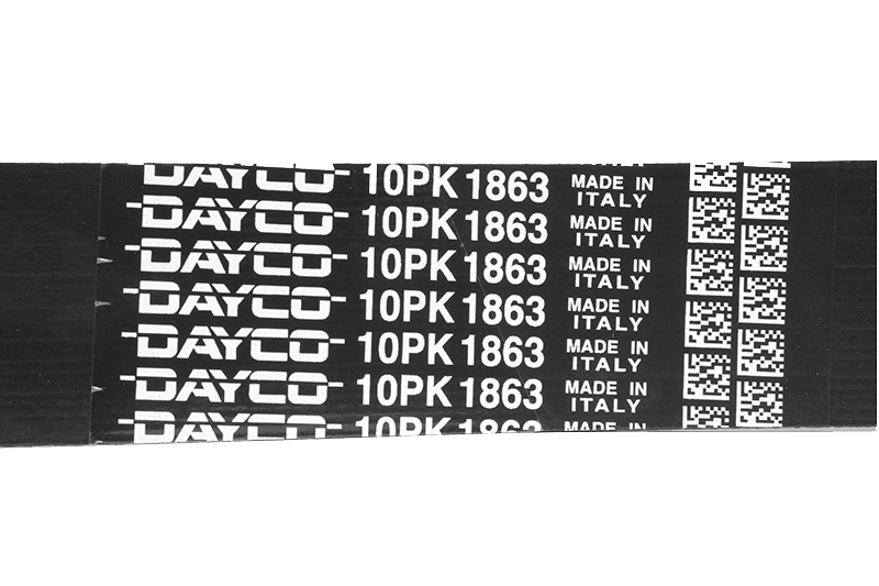 Ремень приводной поликлиновой 10PK1863HD DAYCO 10PK1863HD фотография №2