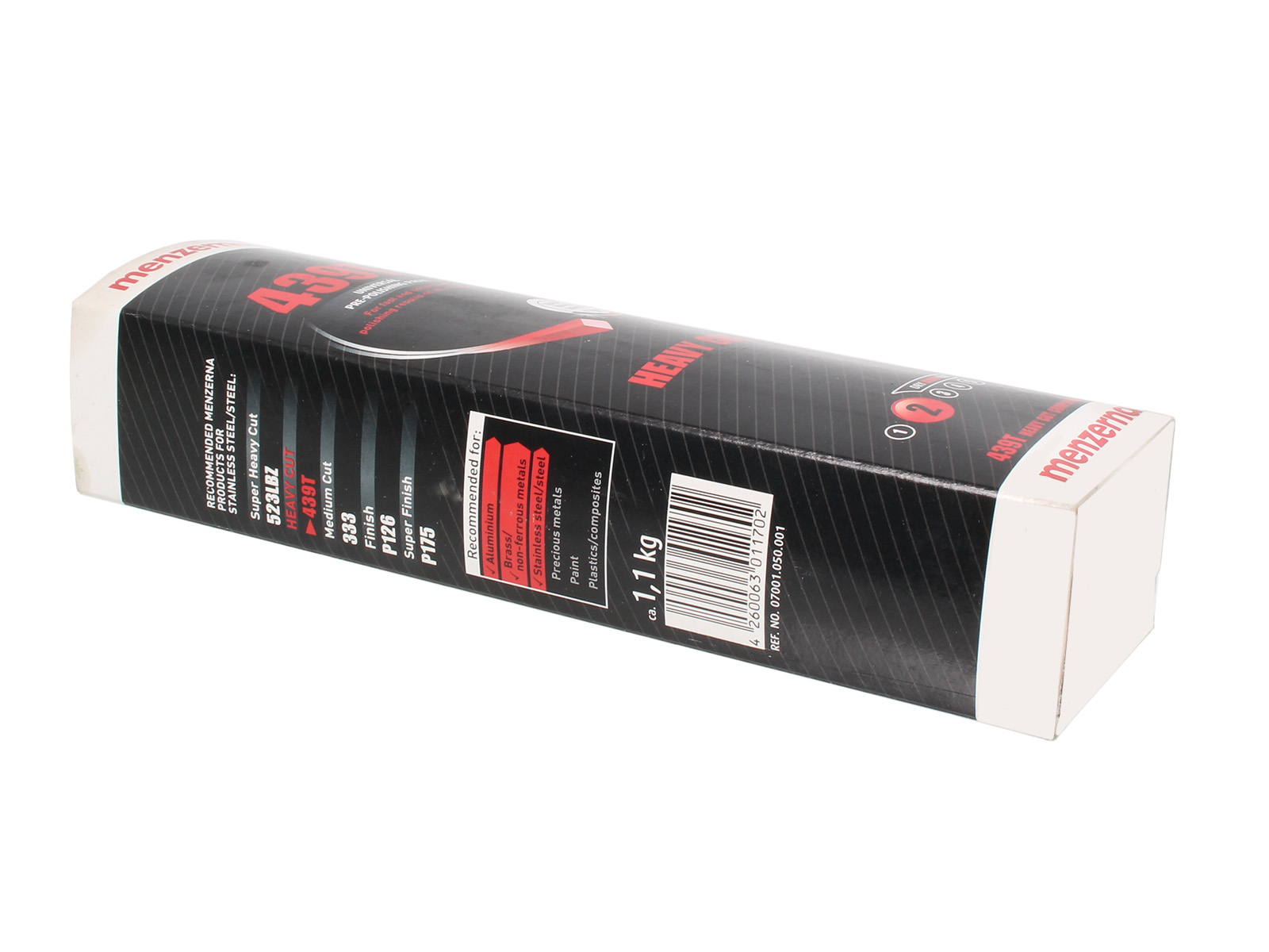 Паста полировальная Menzerna 439T Rapid polishing paste в брикете 1.2кг фотография №3