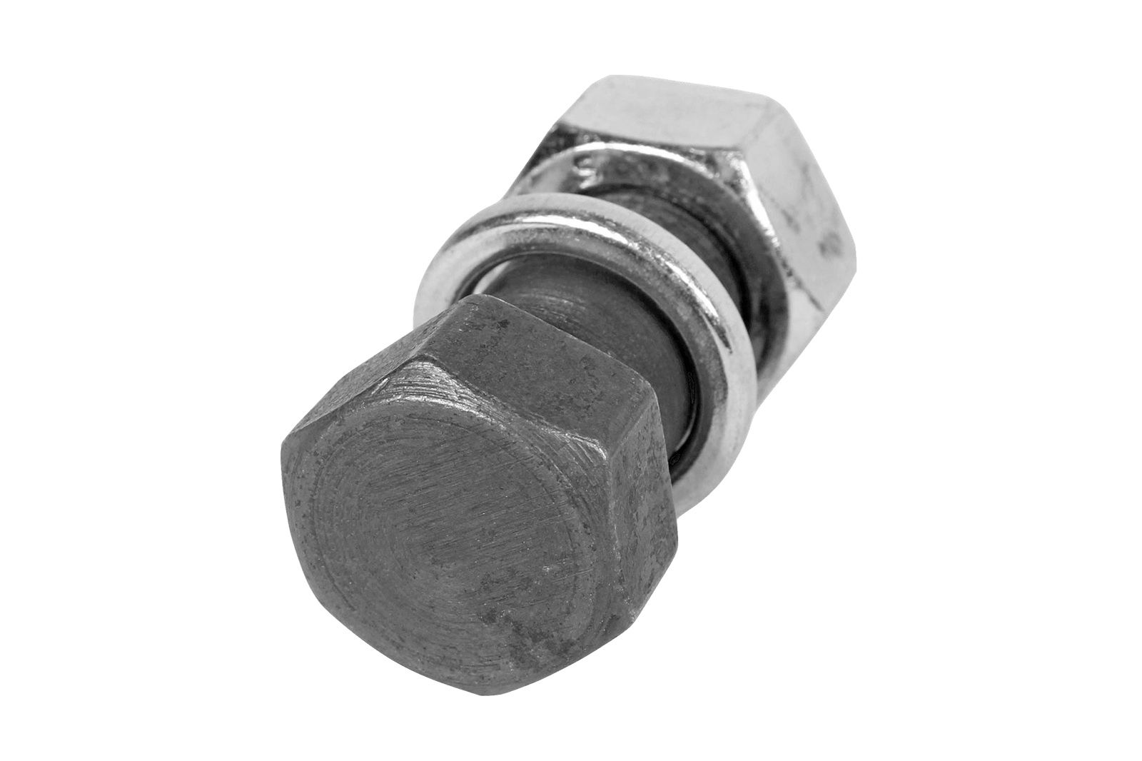 Болт М18х41 круга поворотного КАМАЗ в сборе с гайкой СЗАП фотография №2