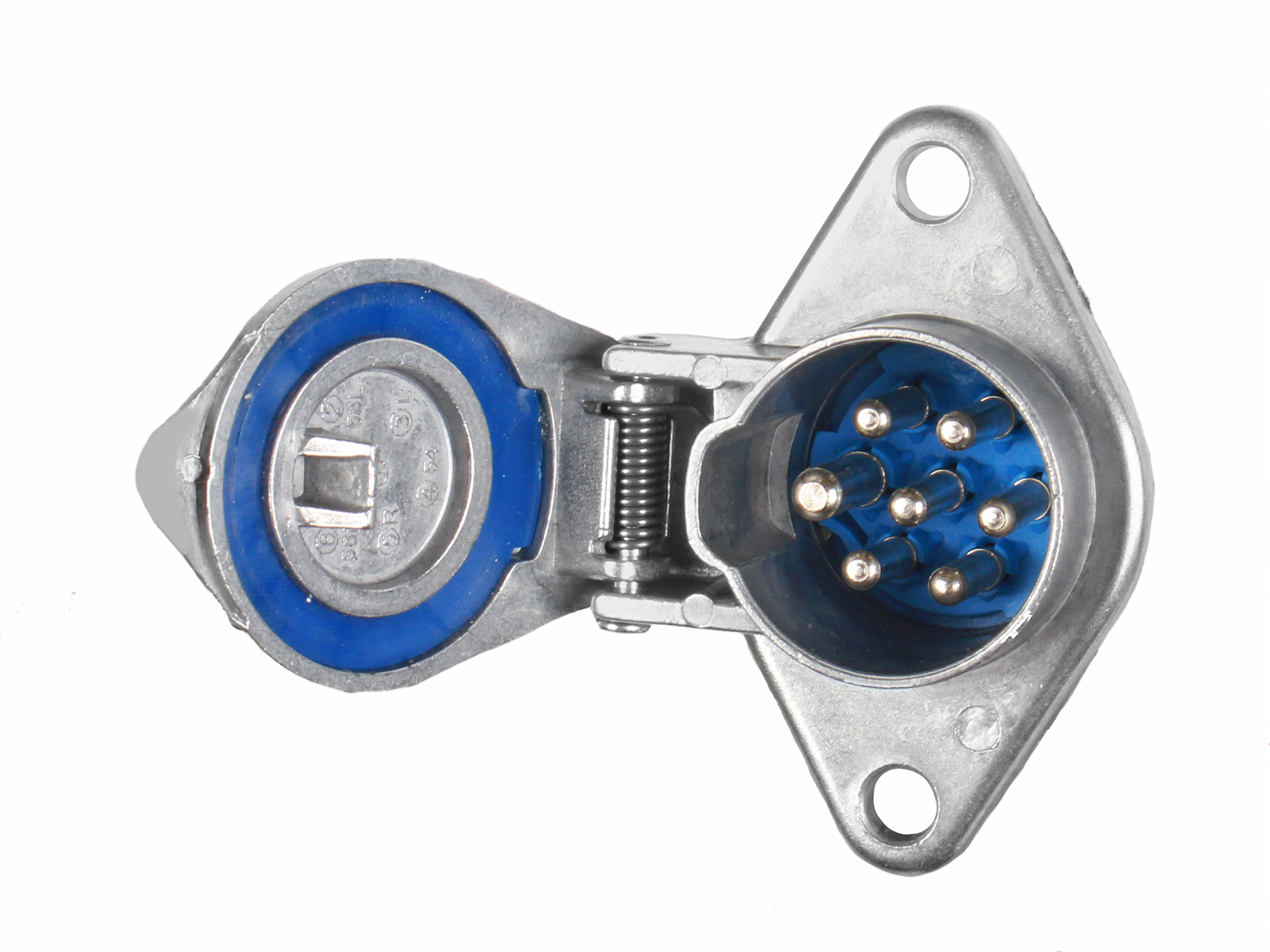 Разъем электрический розетка  N-type  металл фотография №1