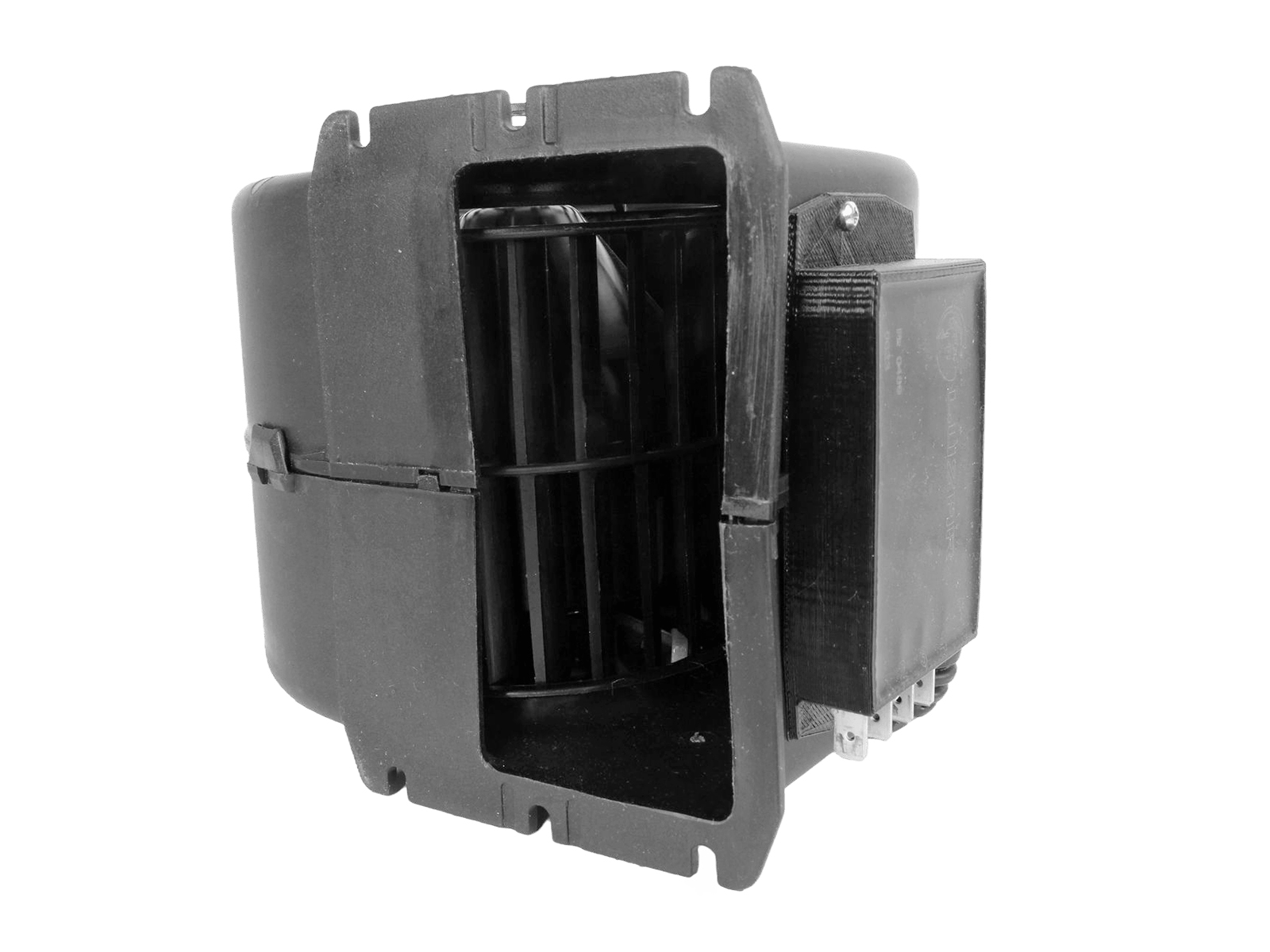 Мотор отопителя ГАЗ-31105, 3302 Бизнес в сборе, сопротивление LUZAR фотография №4