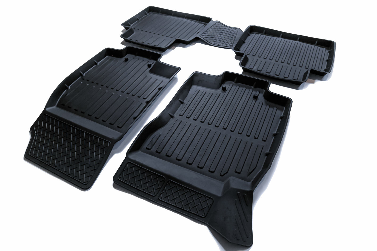 Коврик салона резина 3D PREMIUM для Nissan X-Trail III (2015-) фотография №1